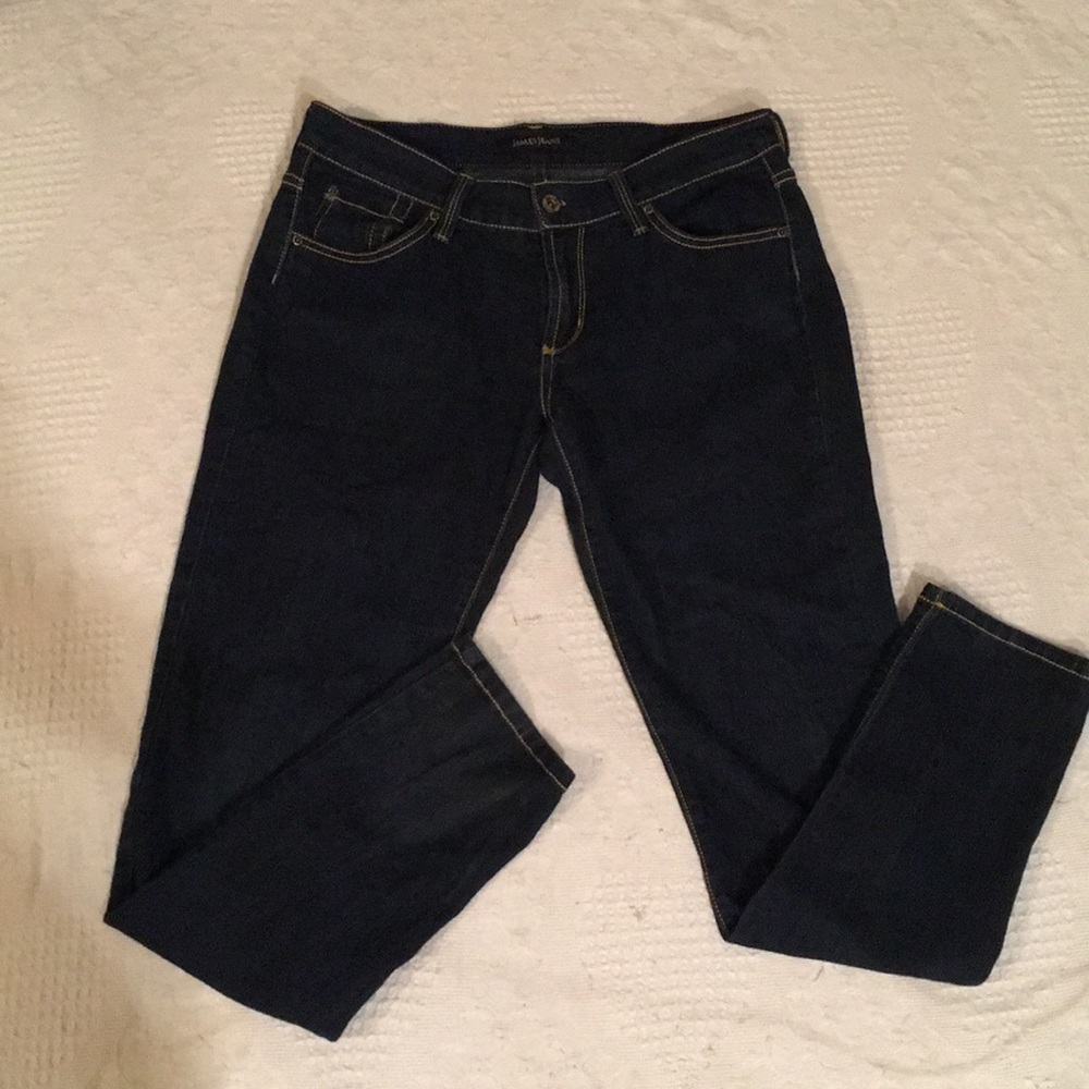 JamesJeans Womans Dark Blue Denim Skinny Jeans 29